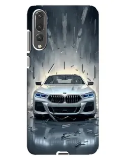 Чехол для Huawei P20 Pro (CLT-L04) с картинкой «BMW в свете фар»