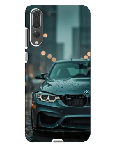 Чехол для Huawei P20 Pro (CLT-L04) с картинкой «BMW в огнях города» Чехол для Huawei P20 Pro (CLT-L04) с картинкой «BMW в огнях города»