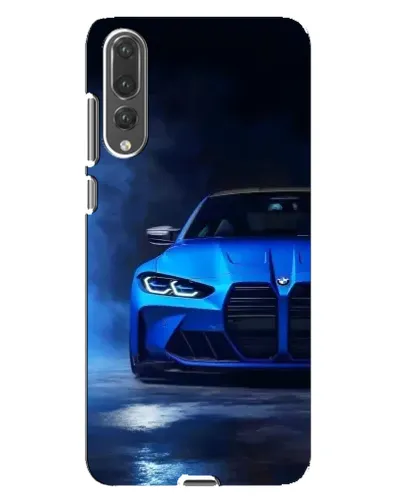 Чехол для Huawei P20 Pro (CLT-L04) с картинкой «Голубая BMW M4» Чехол для Huawei P20 Pro (CLT-L04) с картинкой «Голубая BMW M4»