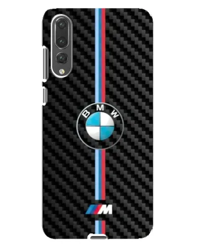 Чехол для Huawei P20 Pro (CLT-L04) с картинкой «Эмблема BMW и карбон» Чехол для Huawei P20 Pro (CLT-L04) с картинкой «Эмблема BMW и карбон»