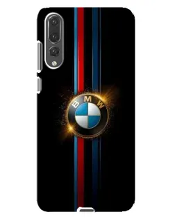 Чехол для Huawei P20 Pro (CLT-L04) с картинкой «BMW M-Power неон»