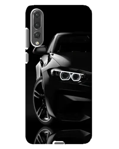 Чехол для Huawei P20 Pro (CLT-L04) с картинкой «Черная BMW — профиль» Чехол для Huawei P20 Pro (CLT-L04) с картинкой «Черная BMW — профиль»