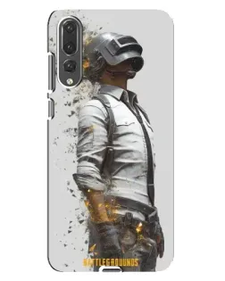 Чехол для Huawei P20 Pro (CLT-L04) с картинкой «PUBG — боец в пыли»