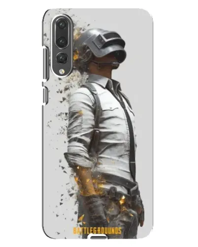 Чехол для Huawei P20 Pro (CLT-L04) с картинкой «PUBG — боец в пыли»