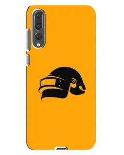 Чехол для Huawei P20 Pro (CLT-L04) с картинкой «PUBG — золотой шлем»