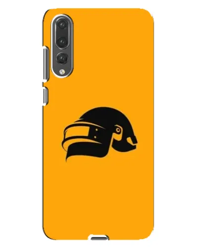 Чехол для Huawei P20 Pro (CLT-L04) с картинкой «PUBG — золотой шлем»