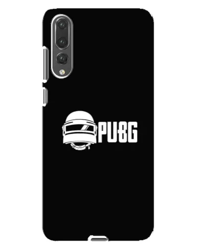Чехол для Huawei P20 Pro (CLT-L04) с картинкой «PUBG — классический лого»