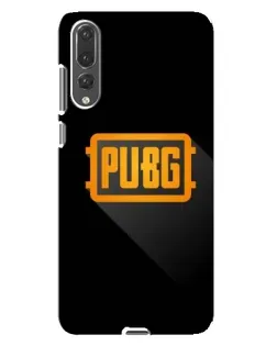 Чехол для Huawei P20 Pro (CLT-L04) с картинкой «PUBG — рамка лого»