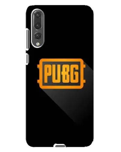 Чехол для Huawei P20 Pro (CLT-L04) с картинкой «PUBG — рамка лого»