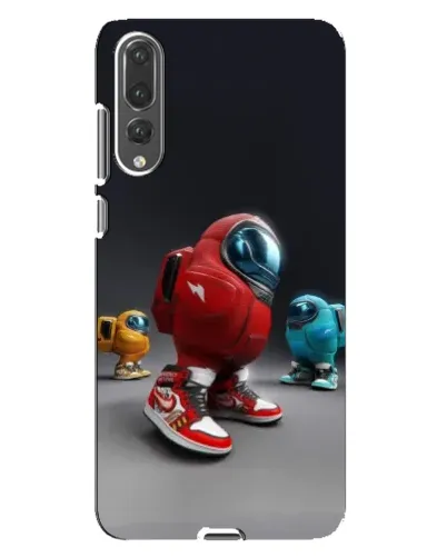 Чехол для Huawei P20 Pro (CLT-L04) с картинкой «Among Us — 3D стиль»