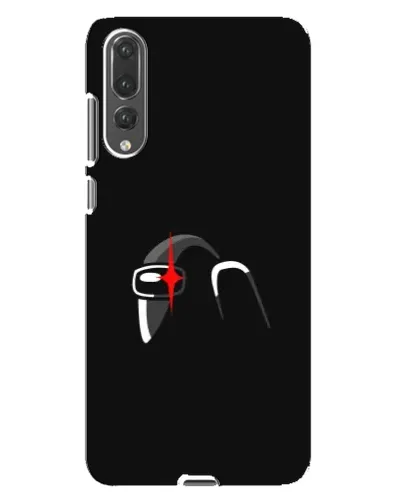 Чехол для Huawei P20 Pro (CLT-L04) с картинкой «Among Us шлем»