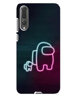 Чехол для Huawei P20 Pro (CLT-L04) с картинкой «Among Us неон-арт» Чехол для Huawei P20 Pro (CLT-L04) с картинкой «Among Us неон-арт»