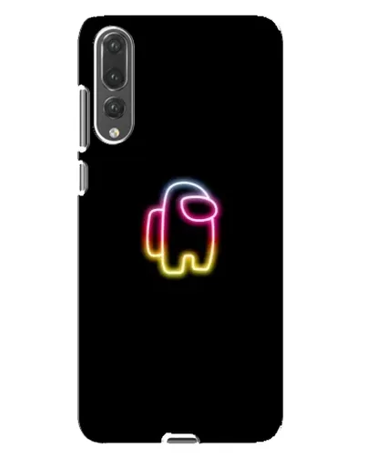Чехол для Huawei P20 Pro (CLT-L04) с картинкой «Among Us градиент»