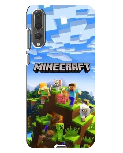 Чехол для Huawei P20 Pro (CLT-L04) с картинкой «Minecraft классический мир» Чехол для Huawei P20 Pro (CLT-L04) с картинкой «Minecraft классический мир»