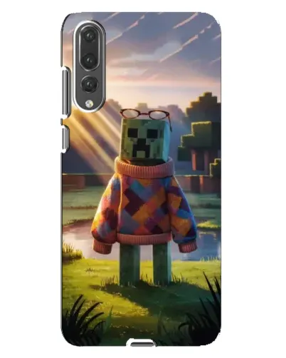 Чехол для Huawei P20 Pro (CLT-L04) с картинкой «Крипер в свитере» Чехол для Huawei P20 Pro (CLT-L04) с картинкой «Крипер в свитере»