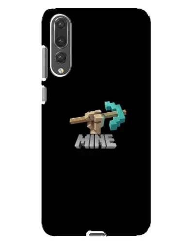 Чехол для Huawei P20 Pro (CLT-L04) с картинкой «Алмазная кирка» Чехол для Huawei P20 Pro (CLT-L04) с картинкой «Алмазная кирка»