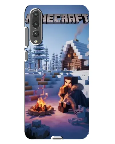 Чехол для Huawei P20 Pro (CLT-L04) с картинкой «Зимний Minecraft» Чехол для Huawei P20 Pro (CLT-L04) с картинкой «Зимний Minecraft»