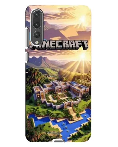Чехол для Huawei P20 Pro (CLT-L04) с картинкой «Minecraft панорама» Чехол для Huawei P20 Pro (CLT-L04) с картинкой «Minecraft панорама»