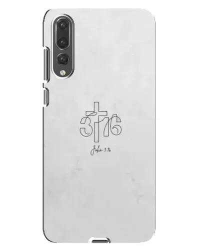 Чехол для Huawei P20 Pro (CLT-L04) с картинкой «Иоанна 3:16 Крест» Чехол для Huawei P20 Pro (CLT-L04) с картинкой «Иоанна 3:16 Крест»