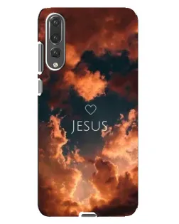 Чехол для Huawei P20 Pro (CLT-L04) с картинкой «Сияние Имени Jesus» Чехол для Huawei P20 Pro (CLT-L04) с картинкой «Сияние Имени Jesus»