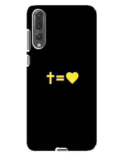 Чехол для Huawei P20 Pro (CLT-L04) с картинкой «Сердце и Крест» Чехол для Huawei P20 Pro (CLT-L04) с картинкой «Сердце и Крест»
