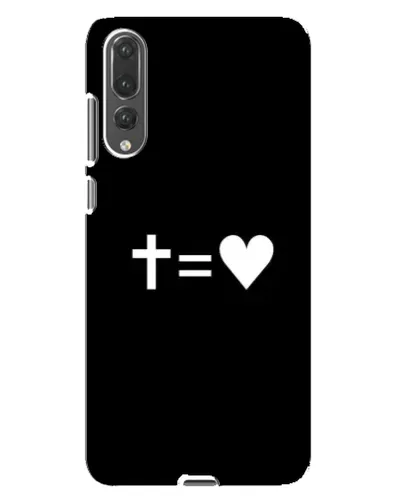 Чехол для Huawei P20 Pro (CLT-L04) с картинкой «Крест и Сердце» Чехол для Huawei P20 Pro (CLT-L04) с картинкой «Крест и Сердце»