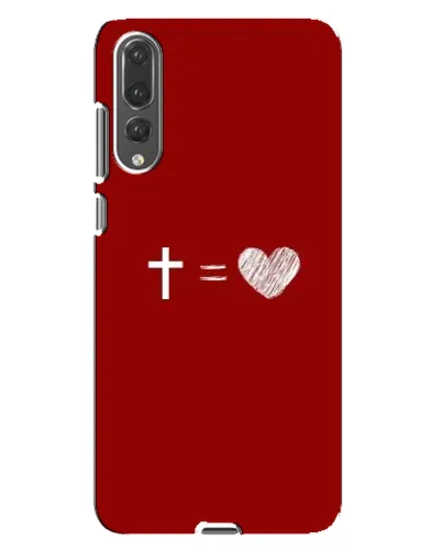 Чехол для Huawei P20 Pro (CLT-L04) с картинкой «Уравнение любви» Чехол для Huawei P20 Pro (CLT-L04) с картинкой «Уравнение любви»