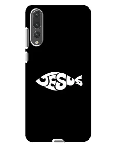 Чехол для Huawei P20 Pro (CLT-L04) с картинкой «Рыба Jesus» Чехол для Huawei P20 Pro (CLT-L04) с картинкой «Рыба Jesus»