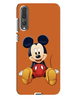 Чехол для Huawei P20 Pro (CLT-L04) с картинкой «Микки отдыхает»