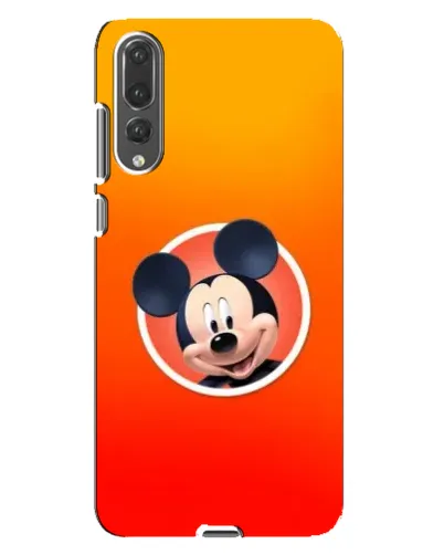 Чехол для Huawei P20 Pro (CLT-L04) с картинкой «Mickey в круге»