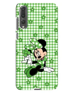 Чехол для Huawei P20 Pro (CLT-L04) с картинкой «Mickey в клетку»