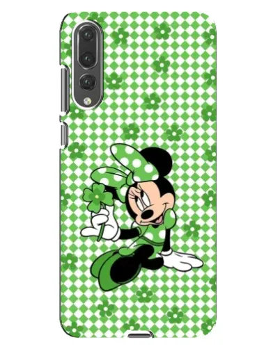 Чехол для Huawei P20 Pro (CLT-L04) с картинкой «Mickey в клетку»