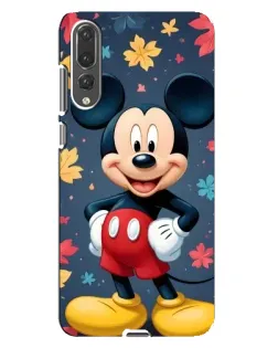 Чехол для Huawei P20 Pro (CLT-L04) с картинкой «Осенний Mickey Mouse»
