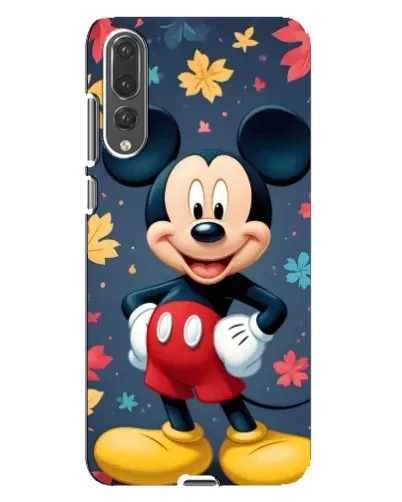Чехол для Huawei P20 Pro (CLT-L04) с картинкой «Осенний Mickey Mouse»