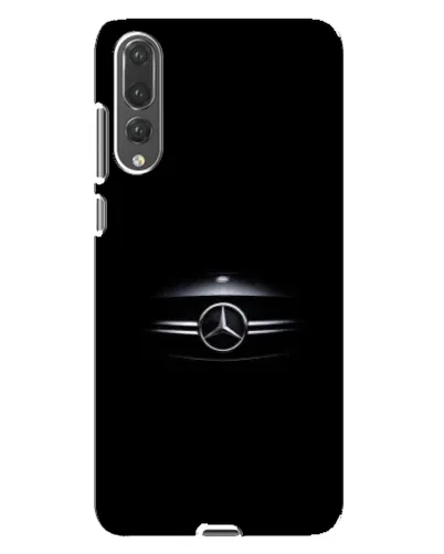 Чехол для Huawei P20 Pro (CLT-L04) с картинкой «Mercedes — абстрактные линии»