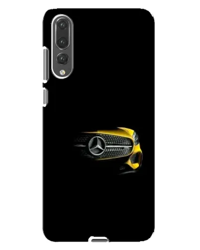 Чехол для Huawei P20 Pro (CLT-L04) с картинкой «Mercedes — ретро стиль»