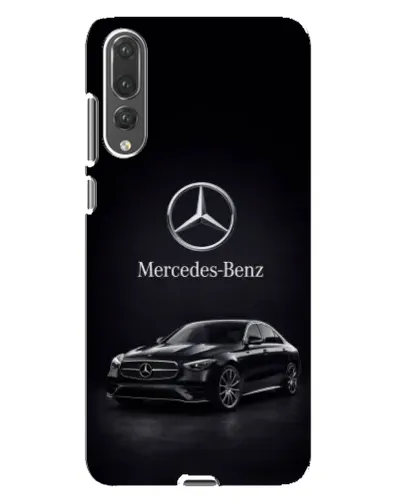 Чехол для Huawei P20 Pro (CLT-L04) с картинкой «Mercedes — решетка радиатора»