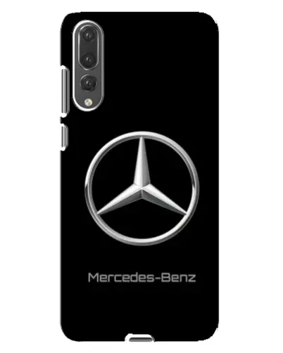 Чехол для Huawei P20 Pro (CLT-L04) с картинкой «Mercedes Silver Logo»