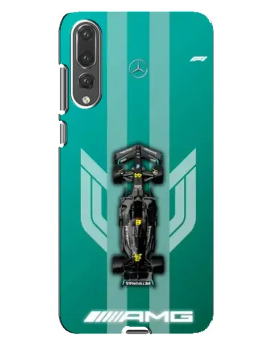 Чехол для Huawei P20 Pro (CLT-L04) с картинкой «Mercedes AMG Petronas»