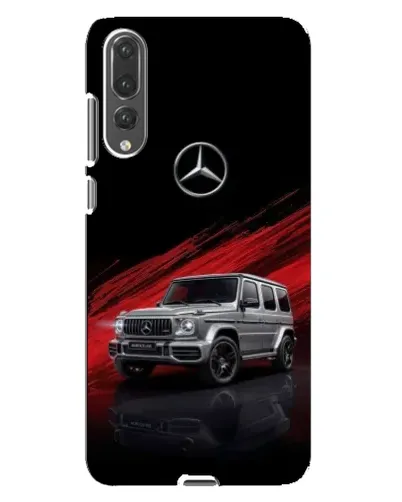 Чехол для Huawei P20 Pro (CLT-L04) с картинкой «Mercedes G-Class красный»