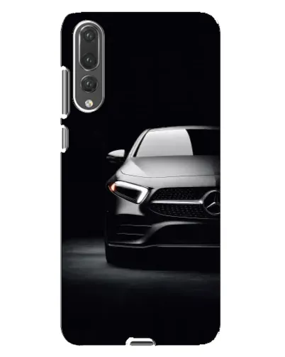 Чехол для Huawei P20 Pro (CLT-L04) с картинкой «Свет фар Mercedes»