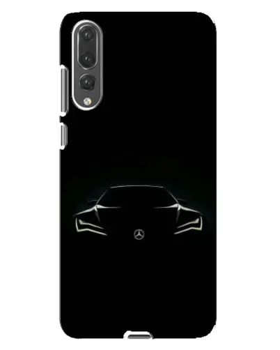 Чехол для Huawei P20 Pro (CLT-L04) с картинкой «Mercedes — силуэт авто» Чехол для Huawei P20 Pro (CLT-L04) с картинкой «Mercedes — силуэт авто»