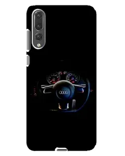 Чехол для Huawei P20 Pro (CLT-L04) с картинкой «Салон Audi — руль» Чехол для Huawei P20 Pro (CLT-L04) с картинкой «Салон Audi — руль»