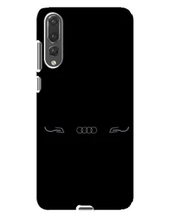 Чехол для Huawei P20 Pro (CLT-L04) с картинкой «Audi — световой подпись» Чехол для Huawei P20 Pro (CLT-L04) с картинкой «Audi — световой подпись»