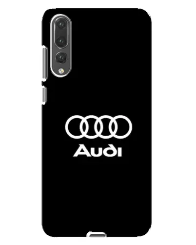 Чехол для Huawei P20 Pro (CLT-L04) с картинкой «Классическое лого Audi»