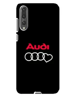Чехол для Huawei P20 Pro (CLT-L04) с картинкой «Логотип Audi Heart» Чехол для Huawei P20 Pro (CLT-L04) с картинкой «Логотип Audi Heart»
