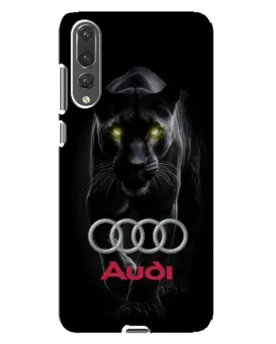 Чехол для Huawei P20 Pro (CLT-L04) с картинкой «Пантера и Audi»