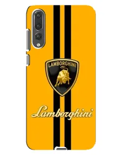 Чехол для Huawei P20 Pro (CLT-L04) с картинкой «Lamborghini Stripe желтый» Чехол для Huawei P20 Pro (CLT-L04) с картинкой «Lamborghini Stripe желтый»