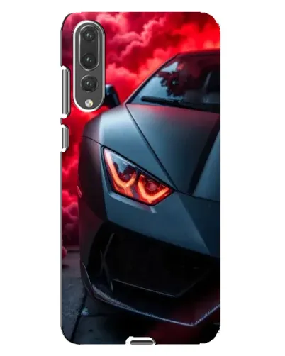 Чехол для Huawei P20 Pro (CLT-L04) с картинкой «Lamborghini красное сияние» Чехол для Huawei P20 Pro (CLT-L04) с картинкой «Lamborghini красное сияние»