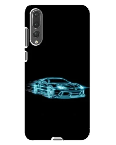 Чехол для Huawei P20 Pro (CLT-L04) с картинкой «Неоновый контур Lamborghini» Чехол для Huawei P20 Pro (CLT-L04) с картинкой «Неоновый контур Lamborghini»